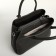 Women's bag on magnet Textura, average size, dark gray color