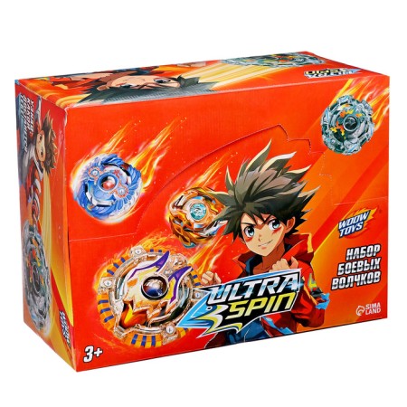 Combat top in the Ultra Spin ball, with a starting device-10