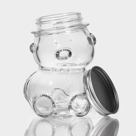 Glass jar for honey and jam "Medvet", 170 ml, 7 × 10 cm-1