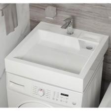Sink over the Washing machine Uperwood Vission, 60x60 cm, white