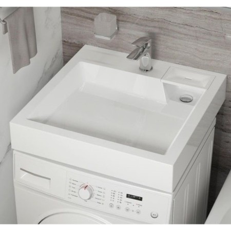 Sink over the Washing machine Uperwood Vission, 60x60 cm, white