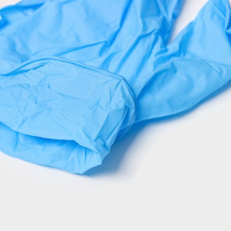 Nitrile nitrile gloves, observation, non -sterile, size m, 200 pcs/UP (100 pairs), blue color-3
