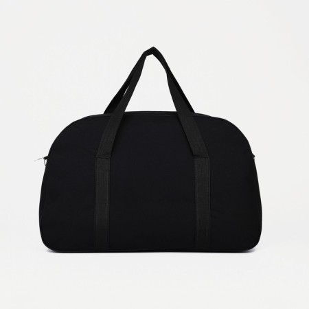 Road bag with lightning, external pocket, long belt, black color-3