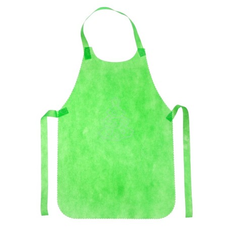 New Year's apron for creativity "New Year! Christmas tree ", green color, 42 x 63 cm-2