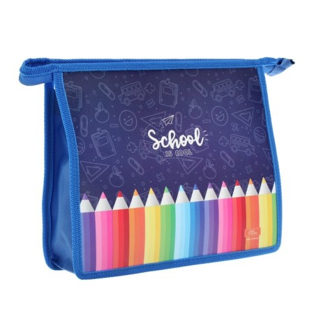 Folder for notebooks A5, 230 x 190 x 50 mm, lightning from above, plastic, calligrata "pencils"-1