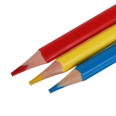 Faincolor color pencils Funcolor are plastic, in a cardboard tube, mix-4