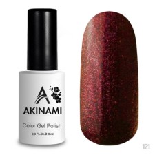 Гель-лак Akinami №121 Cosmo Carmine, 9 мл