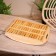 Bamboo tray 40x30x5 cm