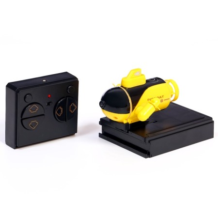 Submarine Radio -controlled "Batiscaf", light effects, yellow color-10