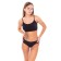 Top female, black color, size 50