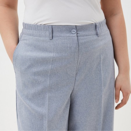 Women's trousers Mist Plus-Size, size 52, blue-2
