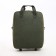 Road bag on wheels, lightning department, 3 outer pockets, long belt, green color