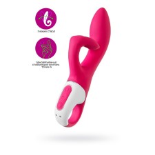 Нереалистичный вибратор Satisfyer Embrace me, силикон, цвет красный