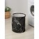 Basket Besnaya textile shares "Marble", 35 × 45 cm, black color