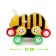Bee-outer car, works from batteries