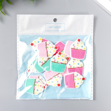 Decor for creativity Rubber "Kexiki" set of 15 pcs mix 3.5x2.7 cm-4