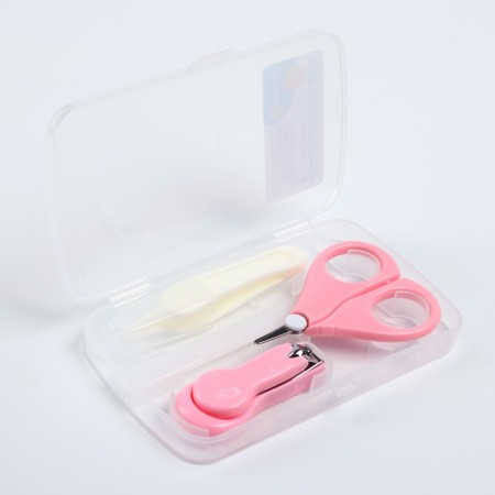 Child care set, 4 items, pink color-1