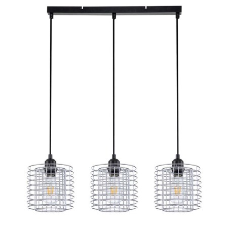 Suspended lamp 3x40W E27, size 61x18x176 cm-1
