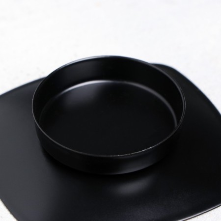 Summary metal per 1 candle "tablet b", 1.5x7 cm, black-2