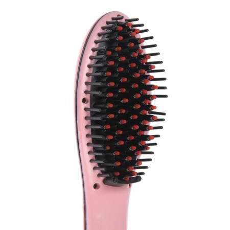 Comb Luazon LR-01, electric, 35 W, display, adjustment T, 220 V, pink-4