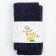 Pantyhose children's openwork, dark blue color, height 128-134 cm