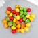 Decor for creativity "Fruits" set 40 pcs 1.5x1.5x1.5 cm