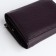 Women's wallet on magnet, purple color