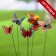 Plug "butterfly Delfius 25cm, set 6pcs, mix