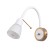 Bra Arte Lamp Letura a7009ap-1wh, E14, 40 W, 9x7x25 cm, white