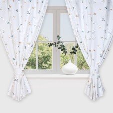 A set of curtains for the kitchen with selection of Ethel 
