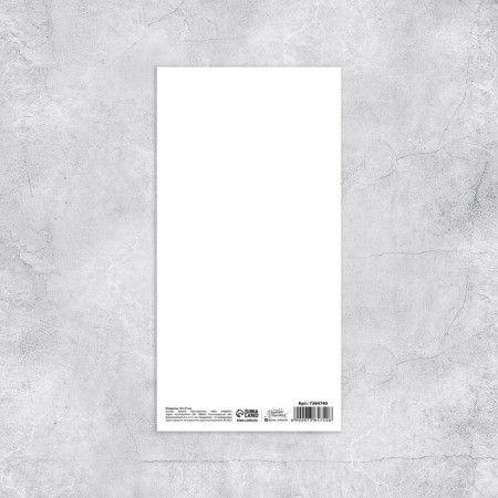 Euro postcard "Happy holiday!", 10 x 21 cm-1