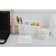 Organizer with partitions "Loft", 24.5 × 9.5 × 14 cm, white color