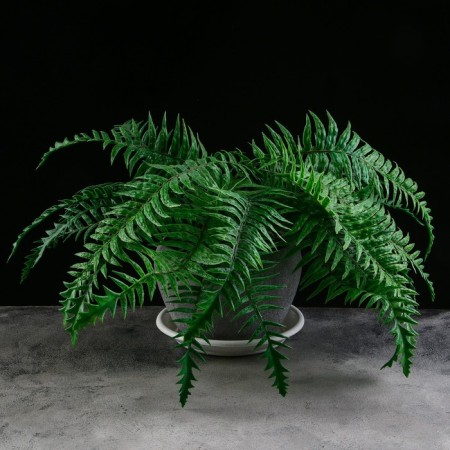 Patron for pot, d = 14 cm, plastic, color marble-3