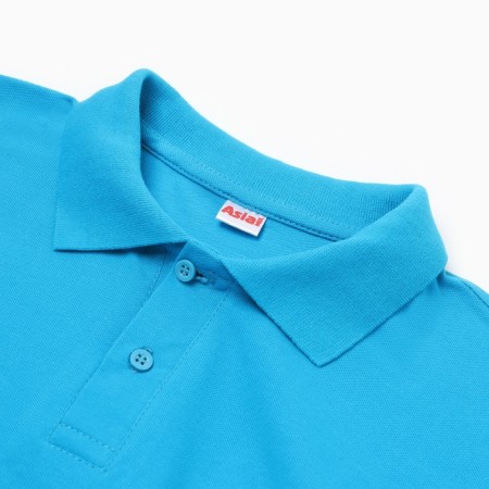 T -shirt male polo, turquoise color, size 52-1