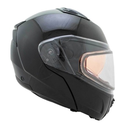 Snowmobile helmet Zox Condor, double glass, gloss, size l, black-3