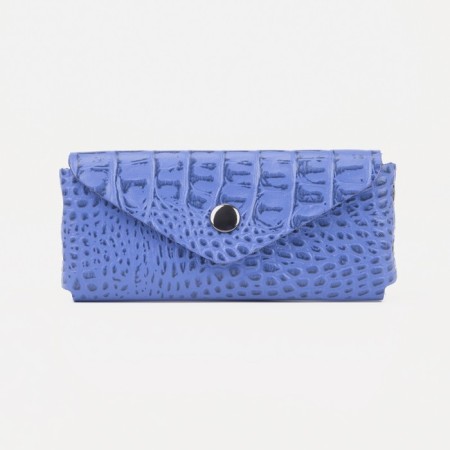 Key on the Textura button, length 15 cm, lilac color