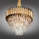 Suspended chandelier Fontevivo E14 480W
