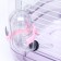 A cage for rodents with filling, 32 x 21 x 25 cm, pink