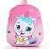 Backpack 25*8*30, lightning department, pink cat