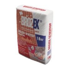 A fry-resistant mixture on a clay basis for masonry and repair of household furnaces and fireplaces (seam thickness 3-6 mm) Brozex 