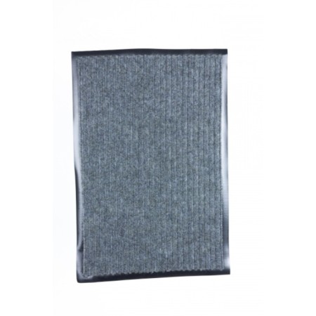 Moisture rug, ribbed, 60x90 cm, "standard" gray