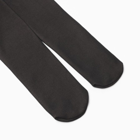 Microfiber thermal car with fleece "Second leather" 600 DEN, Black color, size 5-6-3