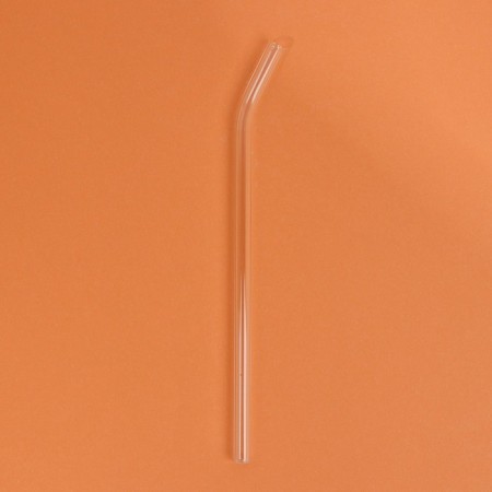 A set of glass tubes for a cocktail, 20 cm, 6 pcs, the color is transparent-1
