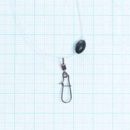 Feeder equipment X-Feeder Inline, 0.40 mm, carbine No. 6, hook No. 8, 120 g-4