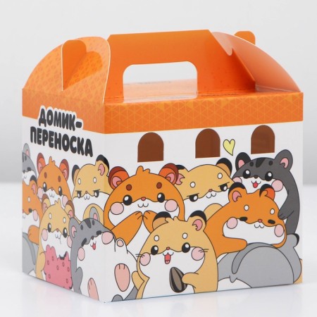 House-hunting house for birds and rodents "hamsters"-5