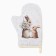 Set of kitchen. Dolyana "Zaychata": mittens 20x28 cm, severity 17x17 cm, 35% HL, 65% PE