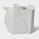 A set of kitchen supplies on the porcelain stand Bellatenero "Elephant", 5 objects, white color