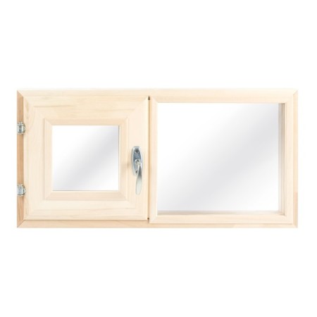 Window, 30 × 60cm, double glass, double linden-1