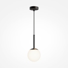 Suspension lamp Maytoni Mod321PL-01B, 1HE14, 40W, 15x15x212.5 cm, Black color black