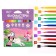 Fleeters with a brush, 12 colors, Minnie Mouse and Unicorn